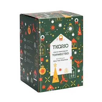 Свеча новогодняя Торжество из коллекции new year essential, 17см
