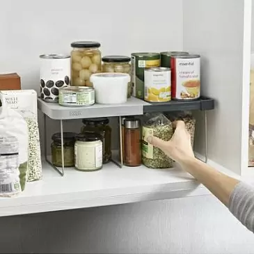Полка cupboardstore раздвижная серая