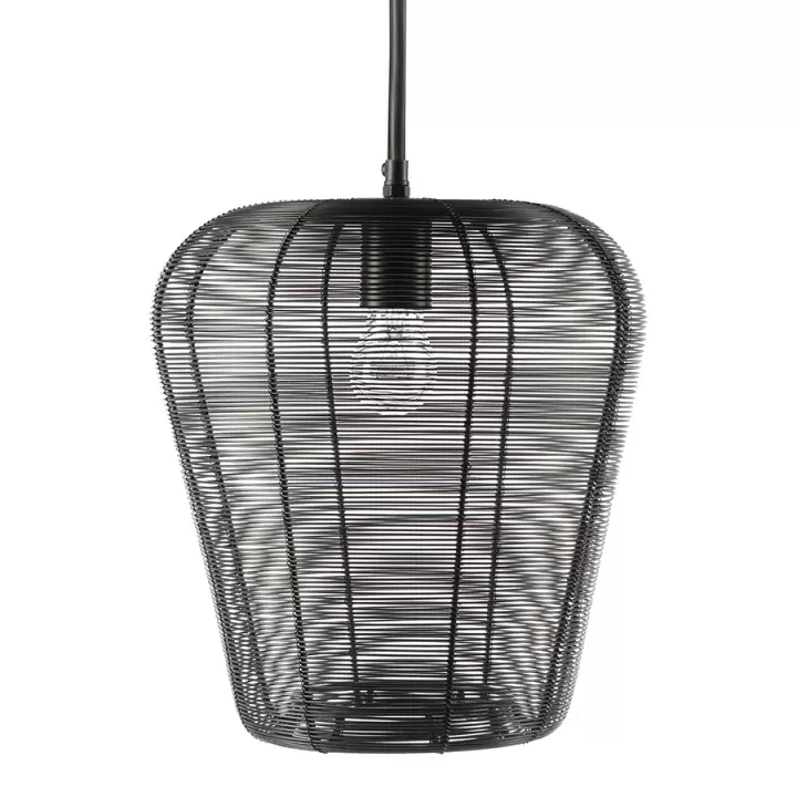 Светильник подвесной vinger, D23х25 см, черный