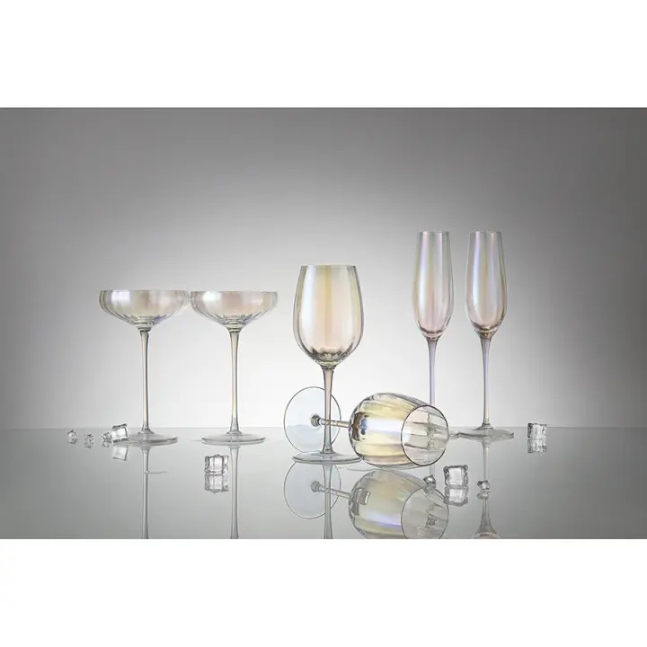 Набор бокалов для шампанского Liberty Jones Gemma Opal, 225 мл, 4 шт