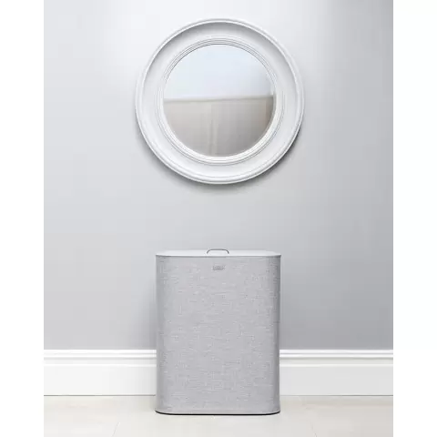 Корзина для белья tota™ 90 л, серая