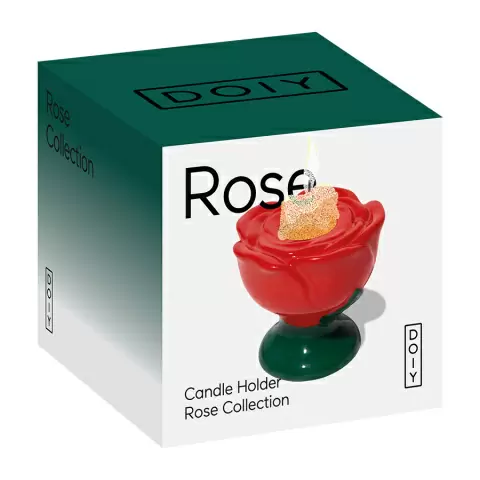 Подсвечник DOIY Rose, 6,3 см