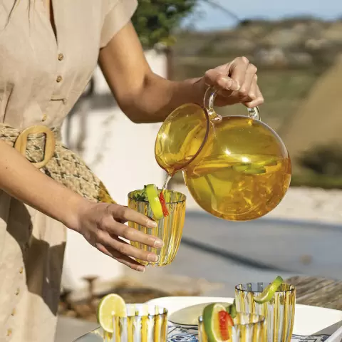 Кувшин dolcevita, balloon, 2 л, янтарь