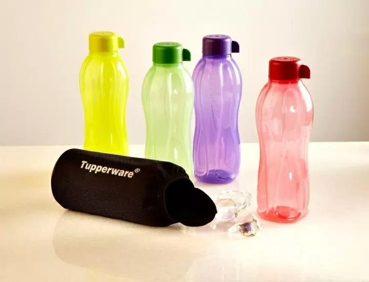 Эко-бутылка для воды (500 мл), фиолетовая