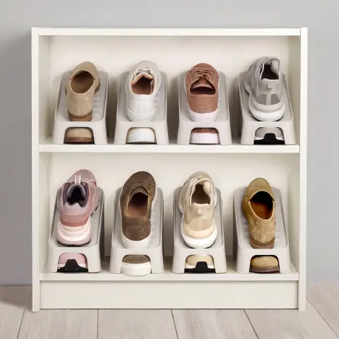 Органайзер для обуви Joseph Joseph Shoe-In Compact, 2 шт, подставка для компактного хранения обуви