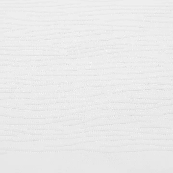 Дорожка на стол жаккардовая белого цвета из хлопка с вышивкой из коллекции essential, 53х150 см
