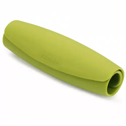 Коврик для чистки чеснока scroll силиконовый зеленый