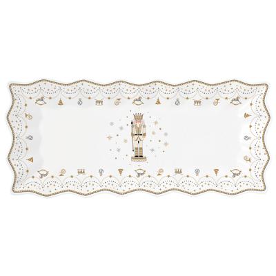 Блюдо прямоугольное royal nutcracker, 40х18 см