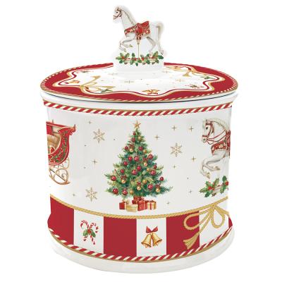 Банка для хранения christmas tale, D14х16,5 см