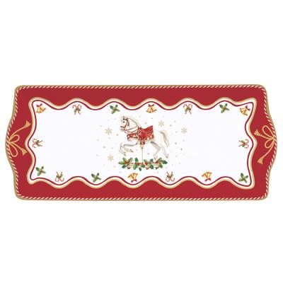 Блюдо прямоугольное christmas tale, 35х15 см