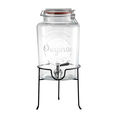 Диспенсер для напитков с подставкой maison jar, 5 л