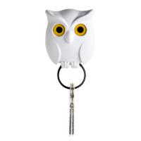 Держатель для ключей Qualy Night Owl, белый