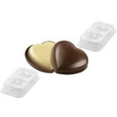 Набор термоформованных форм для шоколада и конфет secret love, 2 шт.