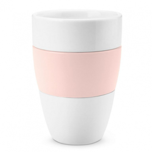Чашка AROMA, 400 мл, розовая