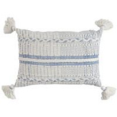 Подушка декоративная с вышивкой и кисточками из коллекции ethnic , 35х60 см