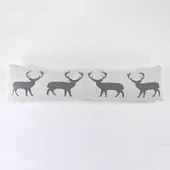 Подушка-валик с орнаментом deer, 20х80 см