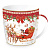 Кружка christmas heritage, santa, 350 мл