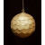 Шар новогодний декоративный EnjoyMe Paper Ball, золотой