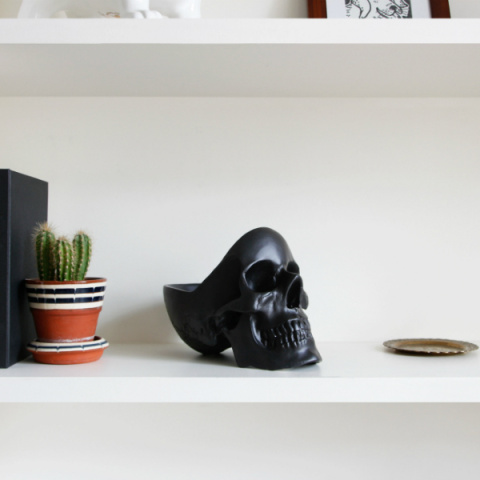 Органайзер для мелочей skull, черный