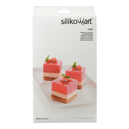 Форма для приготовления пирожных Silikomart Cube 5 х 5 см силиконовая
