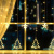 Гирлянда Luazon Lighting Бахрома с насадками Ёлки 2,4х0,9 м, прозрачная, свечение тёплое белое