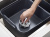 Контейнер для мытья посуды Wash&Drain, темно-серый