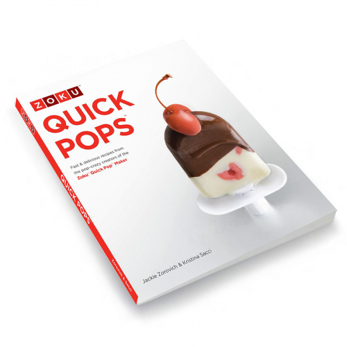 Книга рецептов ZOKU quick pops (на английском языке)