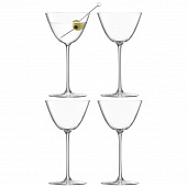 Набор бокалов для мартини LSA International Borough 195 мл, 4 шт