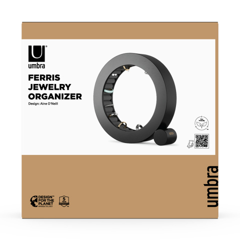 Органайзер для украшений ferris,  D19 см, черный
