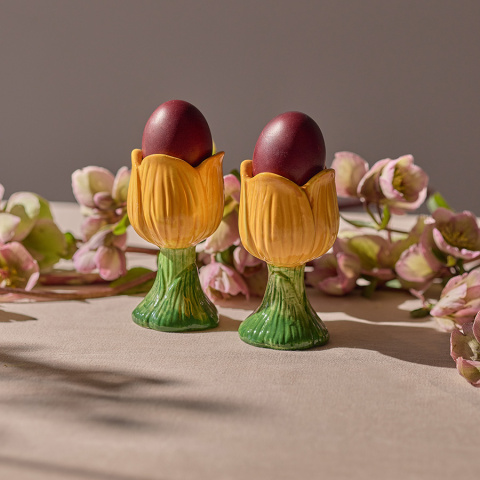 Набор из двух подставок для яиц floret из коллекции blossom