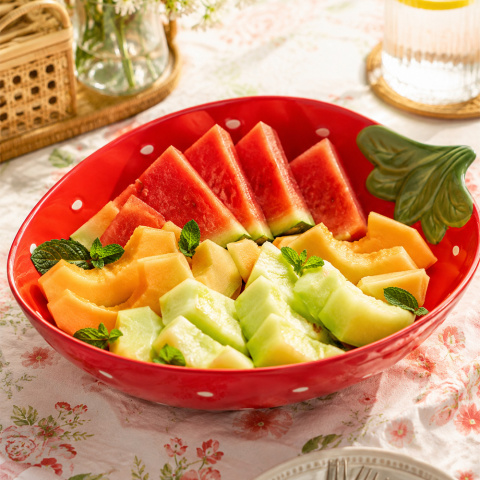 Блюдо овальное jardin des fraises, 36х25 см