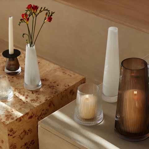 Ваза beacon, 30 см, белая