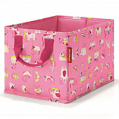 Коробка для хранения детская Storagebox ABC friends pink
