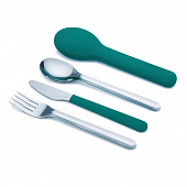 Набор столовых приборов Cutlery Set (изумрудный футляр)