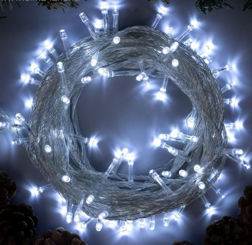 Гирлянда Luazon Lighting «Нить» 10 м, свечение белое