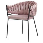 Кресло lind, розовое