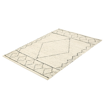 Ковер из переработанного хлопка dispur из коллекции ethnic, 160х230см
