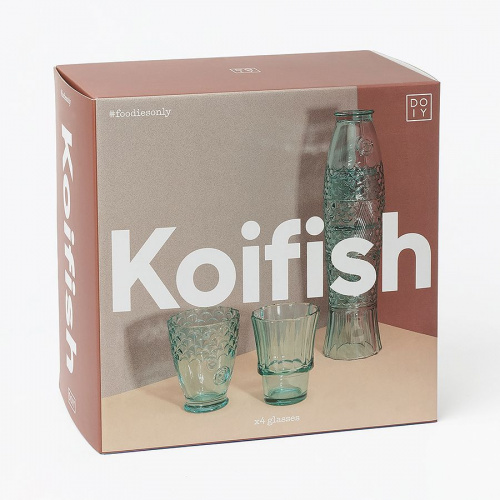 Набор из 4-х стаканов Koifish, мятный