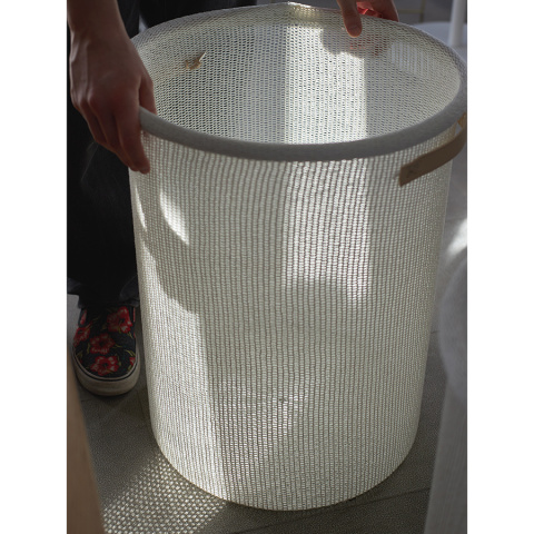 Корзина для хранения sustainable collection, D37х52 см, молочная