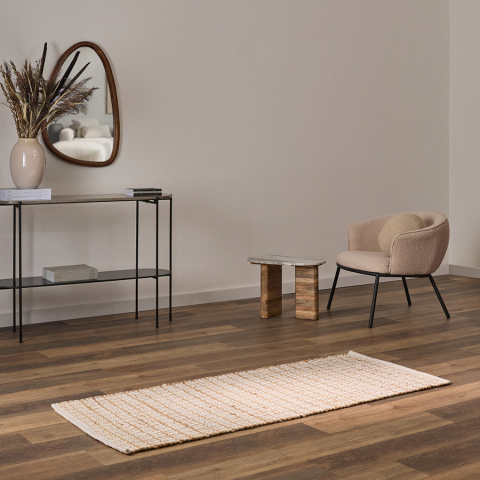 Ковер из джута и шерсти mahanadi из коллекции ethnic, 70x160 см