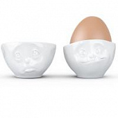Набор из 2 подставок для яиц oh please & tasty белый