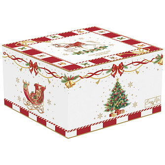 Чашка с блюдцем christmas tale, 200 мл