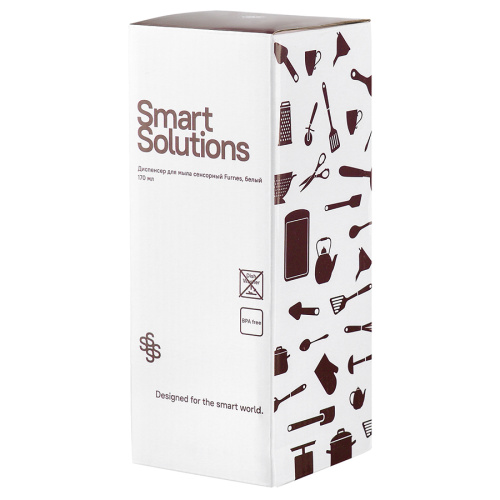 Диспенсер для мыла сенсорный Smart Solutions Furnes, 170 мл, белый
