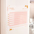 Магнит календарь на холодильник ILikeGift Трекер привычек, розовый