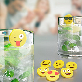 Маркеры для бокалов Emoji (8 шт)