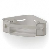 Органайзер для ванной flex gel-lock угловой серый