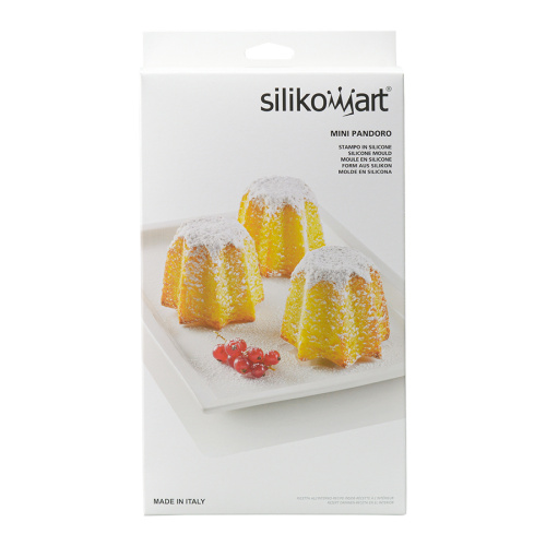 Форма для приготовления пирожных Silikomart Mini Pandoro силиконовая