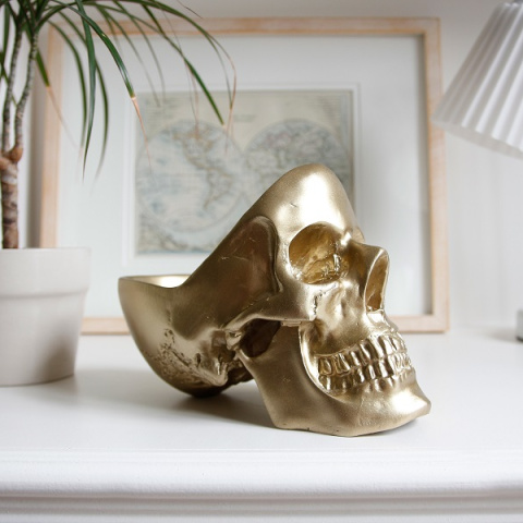 Органайзер для мелочей skull, золотой
