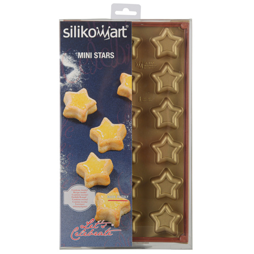 Форма для приготовления пирожных Silikomart Stars силиконовая