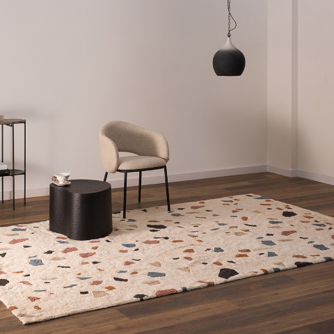 Ковер из хлопка terrazzo poetry из коллекции ethnic, 200х300 см